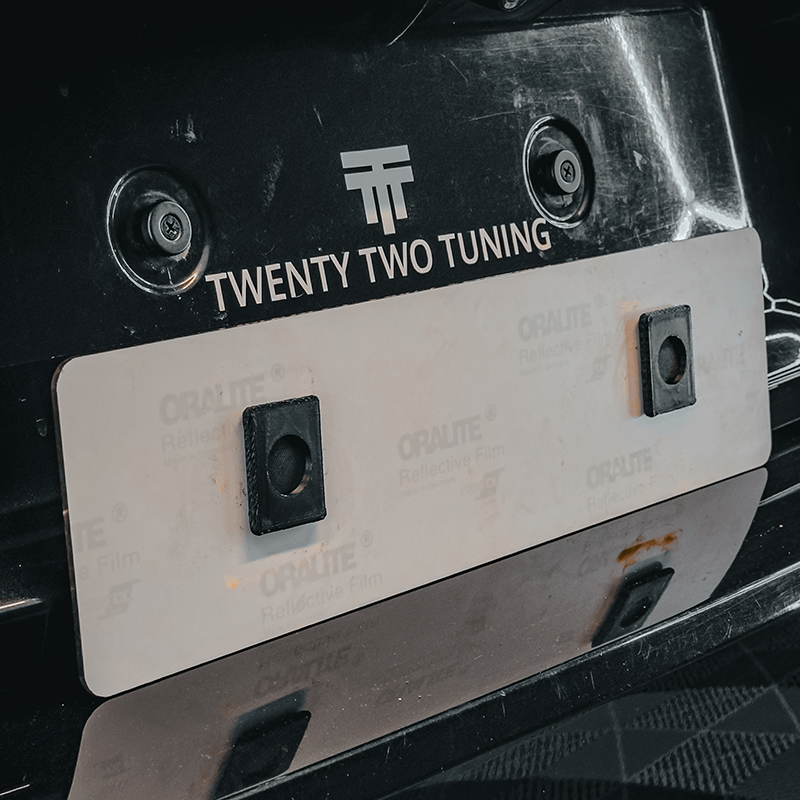 TTT Magnetic Number Plate Kit - Twenty Two Tuning Ancillary Items