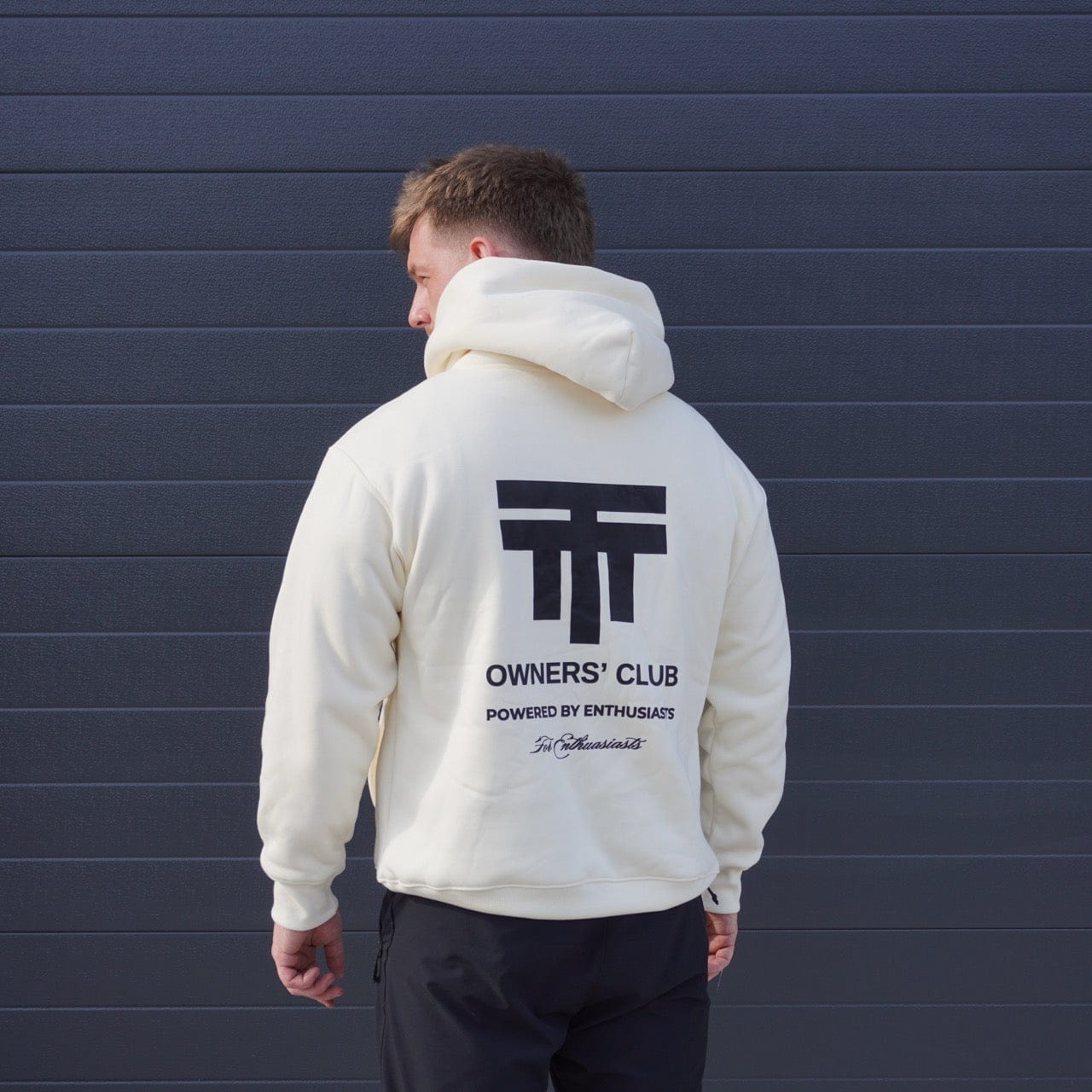 Twenty Two Tuning Owners Club Hoodie Beige - Twenty Two Tuning Clothing