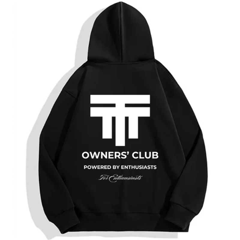 Twenty Two Tuning Owners Club Hoodie Black - Twenty Two Tuning Clothing