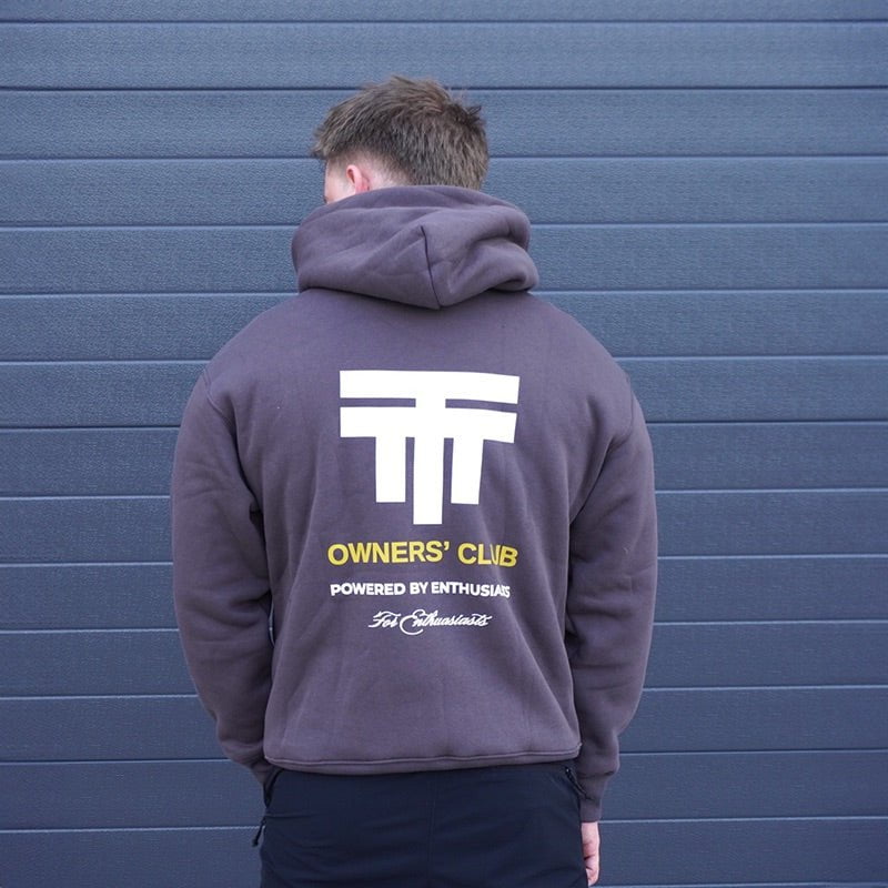 Twenty Two Tuning Owners Club Hoodie Grey - Twenty Two Tuning Clothing