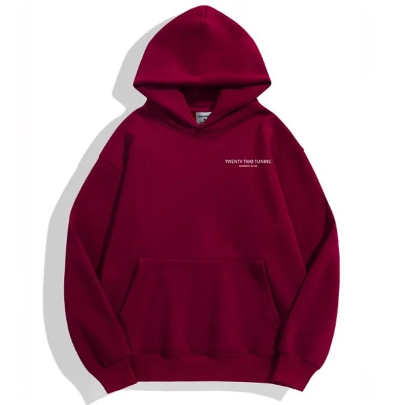 Twenty Two Tuning Owners Club Hoodie Maroon - Twenty Two Tuning Clothing