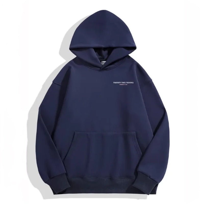 Twenty Two Tuning Owners Club Hoodie Navy Blue - Twenty Two Tuning Clothing