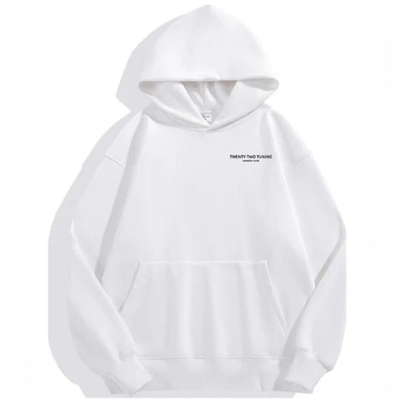 Twenty Two Tuning Owners Club Hoodie White - Twenty Two Tuning Clothing