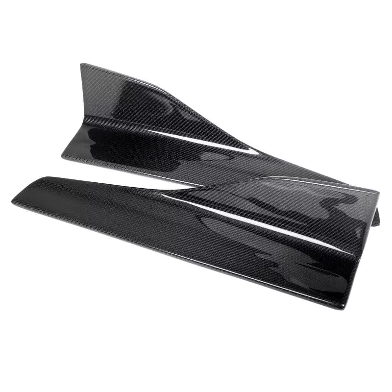 Universal F Style Carbon Fibre Quarter Side Skirts (57CM) - Twenty Two Tuning Side Skirts