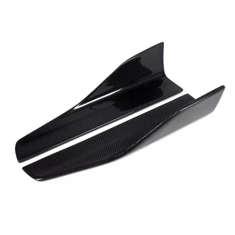 Universal F Style Carbon Fibre Quarter Side Skirts (57CM) - Twenty Two Tuning Side Skirts