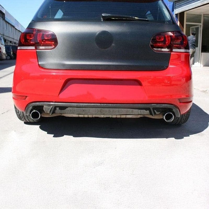 Volkswagen Golf GTI (MK6) OEM+ Style Carbon Fiber Rear Diffuser - Twenty Two Tuning Rear Diffuser