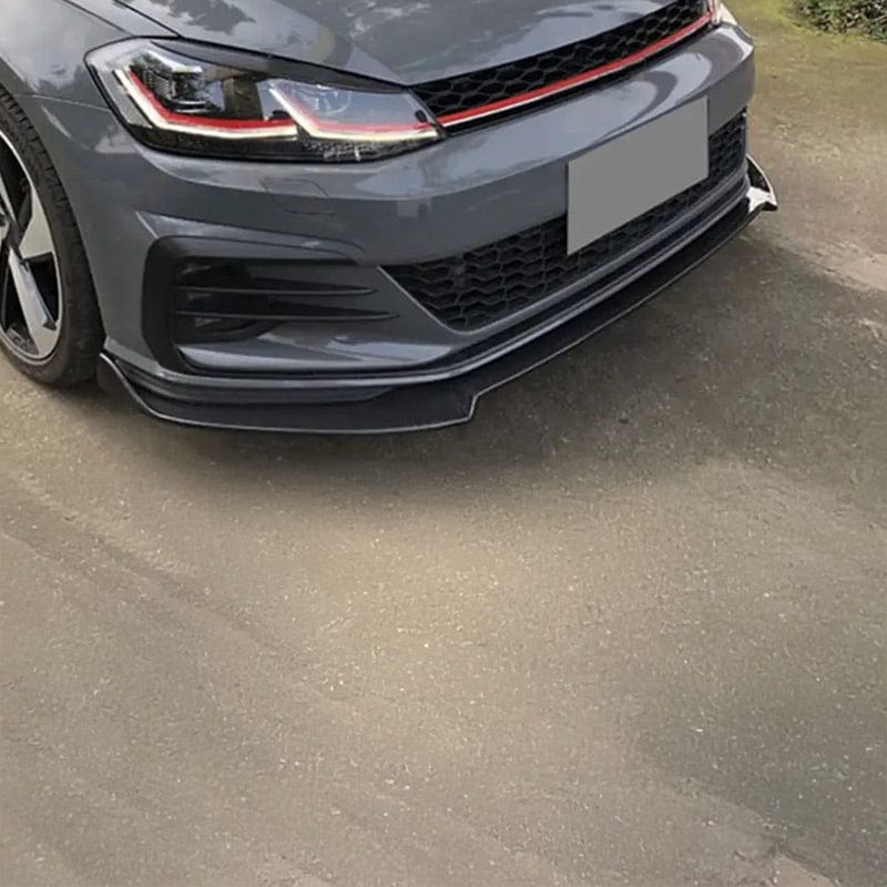 Volkswagen Golf GTI (Mk7.5) ASPEC Style Carbon Fiber Front Lip Spoiler - Twenty Two Tuning Side Skirts