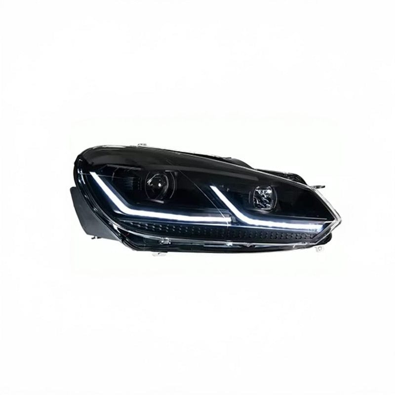 Volkswagen Golf (Mk6) GTI/R Mk7 Style Headlight Upgrade (Plug and Play) - EXL Design Headlight/Headlamp Replacement