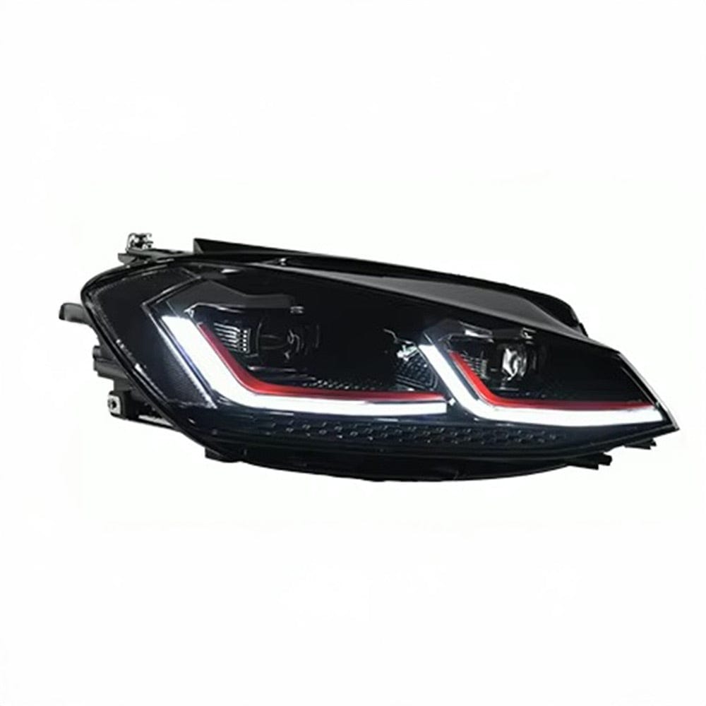 Volkswagen Golf (MK7.5) OEM+ Upgraded LED Headlamps - EXL Design Headlight/Headlamp Replacement