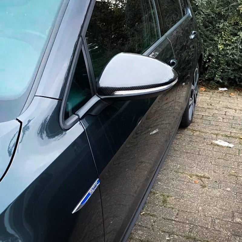 Volkswagen Golf SE/GTI/R (Mk7/Mk7.5) OEM+ Carbon Fibre Mirror Covers - Twenty Two Tuning Mirror Covers