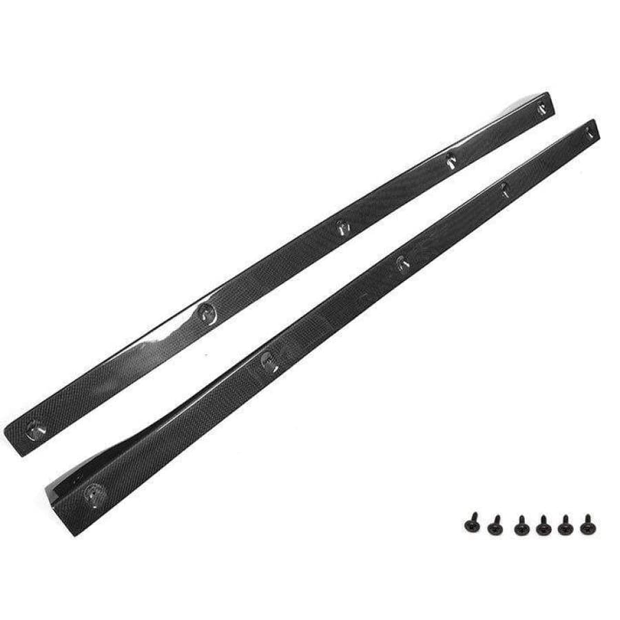 Audi A3/S3 (8V) S Line Hatchback Pre-Facelift Carbon Fibre Side Skirts - Twenty Two Tuning Side Skirts