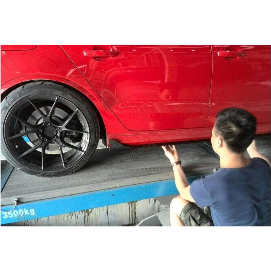 Audi A3/S3 (8V) Saloon X Design Carbon Fibre Side Skirts - Twenty Two Tuning Side Skirts