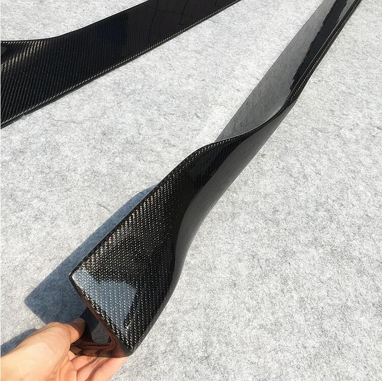 Audi A3/S3/RS3 (8V) Hatchback Facelift Carbon Fibre Side Skirts - Twenty Two Tuning Side Skirts