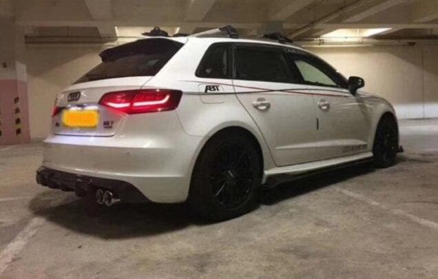Audi A3/S3/RS3 (8V) Hatchback Facelift Carbon Fibre Side Skirts - Twenty Two Tuning Side Skirts