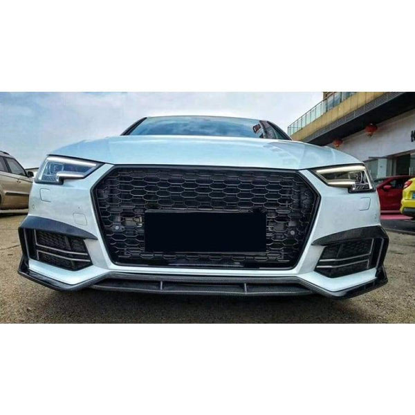 Pair For 16-18 Audi A4 B9 S-Line/S4 Fog Light Grill Cover Bezel RS5 Pair For 16-18 Audi A4 B9 S-Line/S4 Fog Light Grill Cover Bezel RS5
