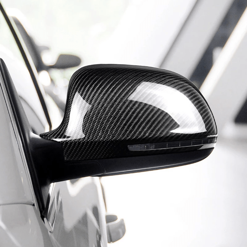 Audi A4/S4/RS4 (B8) Replacement Carbon Fibre Mirror Covers - Twenty Two Tuning Mirror Covers