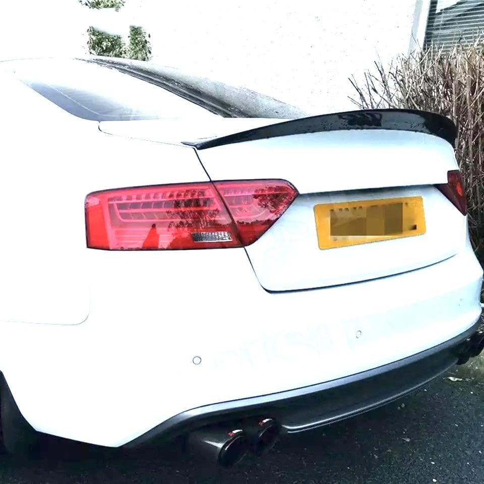 Audi A5 (B8/B8.5) HK Style Carbon Fibre Rear Spoiler - Twenty Two Tuning Rear Spoiler