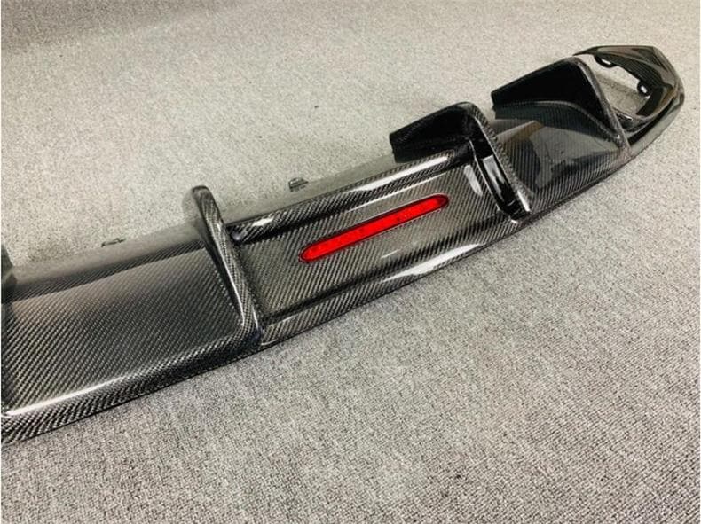 Audi A5/S5 (B8.5) Karbel Style Carbon Fibre Rear Diffuser - Twenty Two Tuning Rear Diffuser