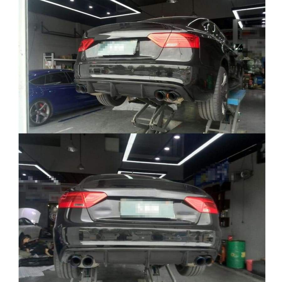 Audi A5/S5 (B8.5) S Line OEM Style Carbon Fibre Rear Diffuser - Twenty Two Tuning Rear Diffuser