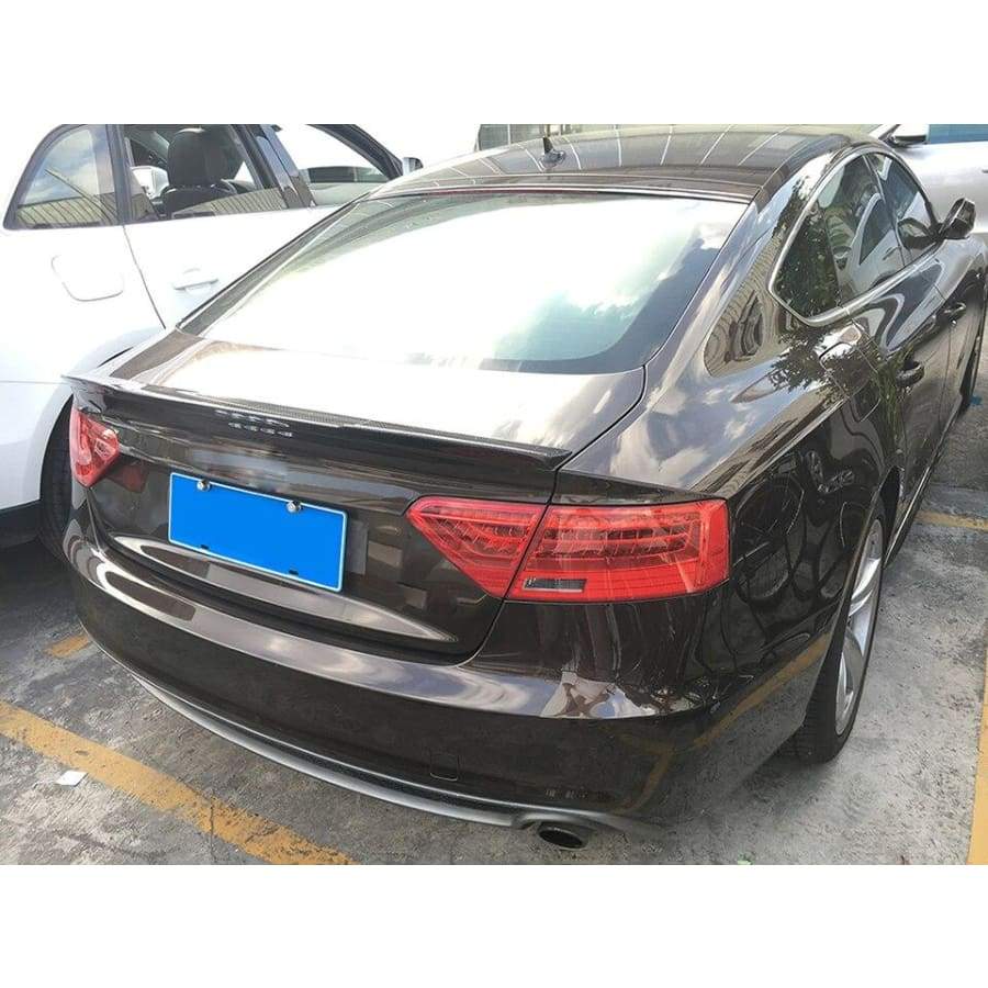 Audi A5/S5 (B8.5) S Line (Sportback) Ducktail Carbon Fibre Rear Spoiler - Twenty Two Tuning Rear Spoiler