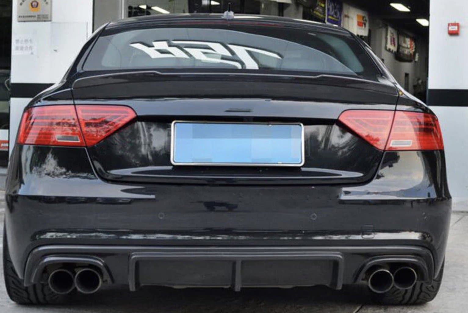 Audi A5/S5 (B8.5) S Line (Sportback) Ducktail Carbon Fibre Rear Spoiler - Twenty Two Tuning Rear Spoiler