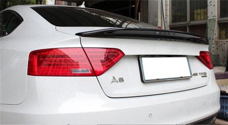 Audi A5/S5 (B8/B8.5) S Line (Coupe) Extended Style Carbon Fibre Rear Spoiler - Twenty Two Tuning Rear Spoiler