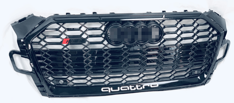 Audi A5/S5 (B9.5) RS5 Style Gloss Black Honeycomb Front Grille - Twenty Two Tuning Front Grille
