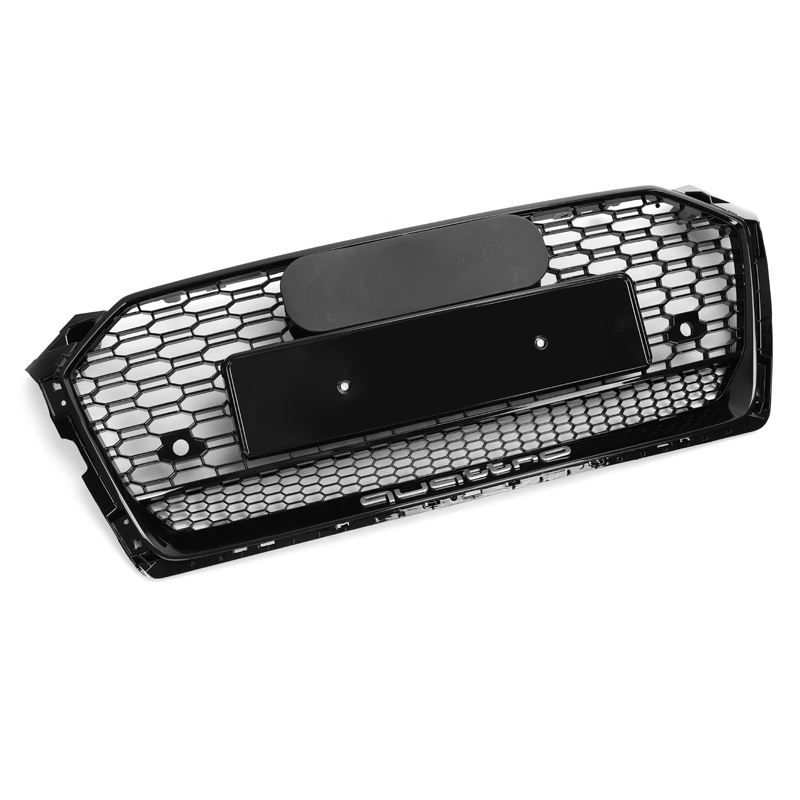 Audi A5/S5 (B9) RS5 Style Gloss Black Honeycomb Front Grille - Twenty Two Tuning Front Grille