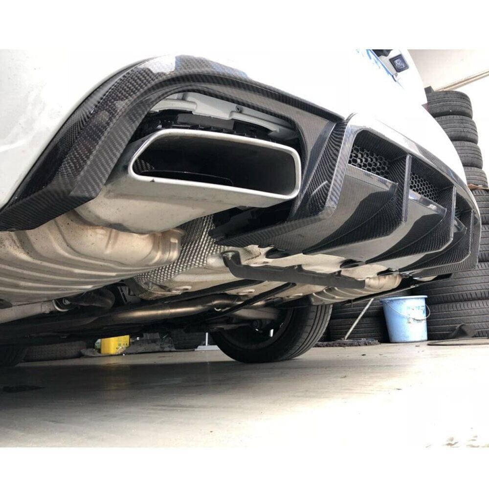 Audi A6/S6 (C7.5) S Line Estate Carbon Fibre Rear Diffuser - Twenty Two Tuning Rear Diffuser