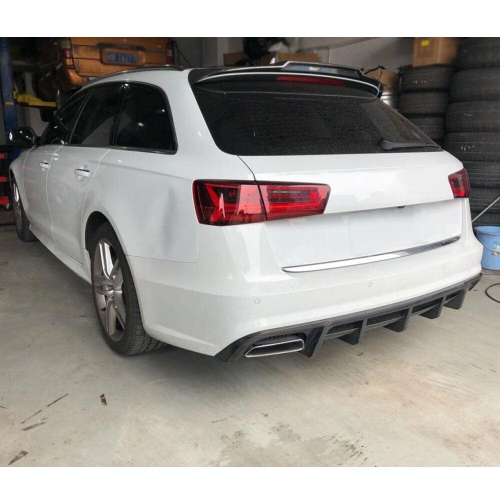 Audi A6/S6 (C7.5) S Line Estate Carbon Fibre Rear Diffuser - Twenty Two Tuning Rear Diffuser
