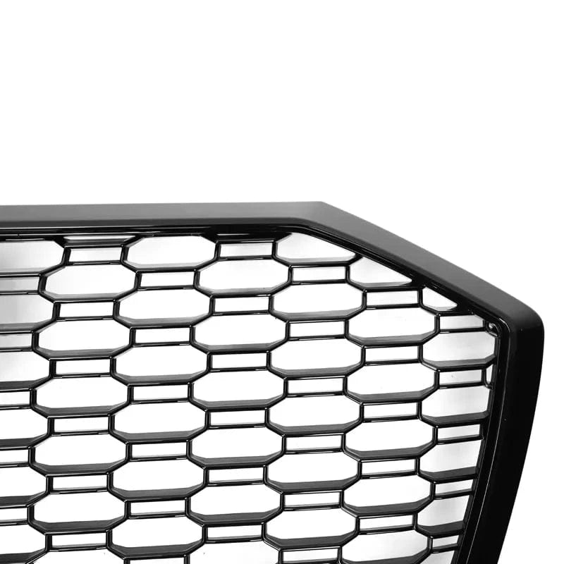 Audi A6/S6 (C8) RS6 Style Gloss Black Honeycomb Front Grille - Twenty Two Tuning Front Grille