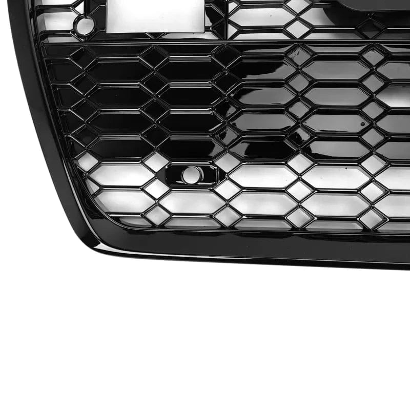 Audi A6/S6 (C8) RS6 Style Gloss Black Honeycomb Front Grille - Twenty Two Tuning Front Grille