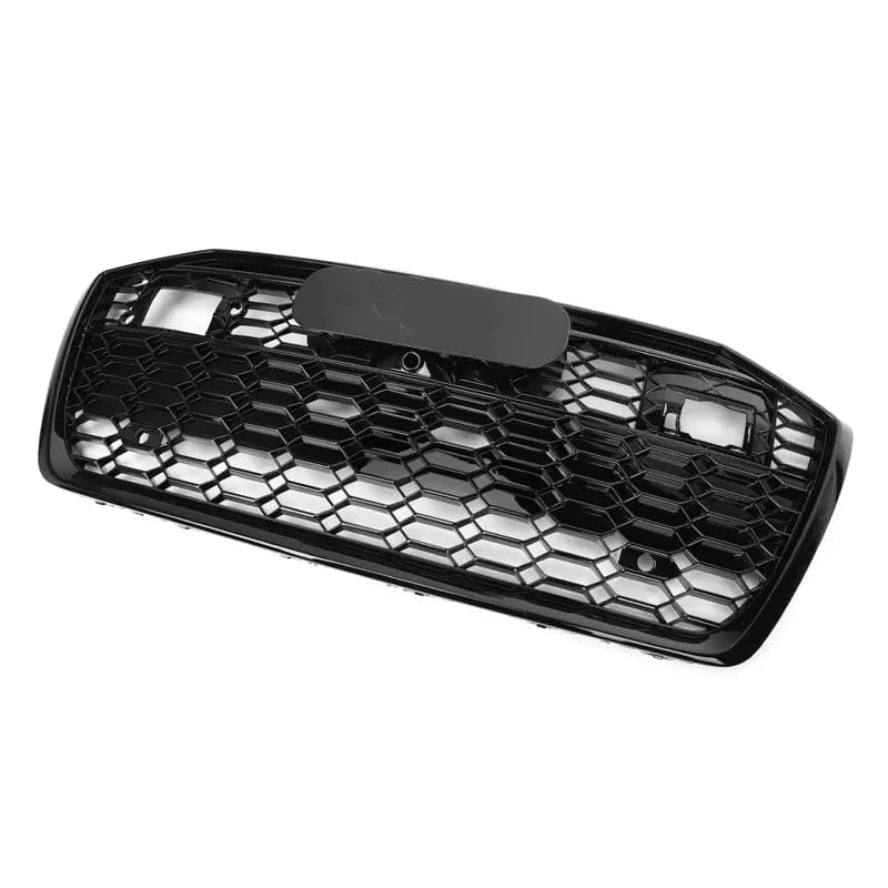 Audi A6/S6 (C8) RS6 Style Gloss Black Honeycomb Front Grille - Twenty Two Tuning Front Grille