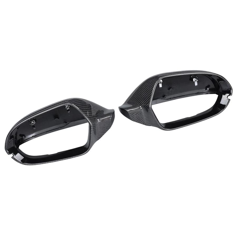 Audi A6/S6/RS6 (C7/C7.5) S Line Replacement Carbon Fibre Mirror Covers - Twenty Two Tuning Mirror Covers