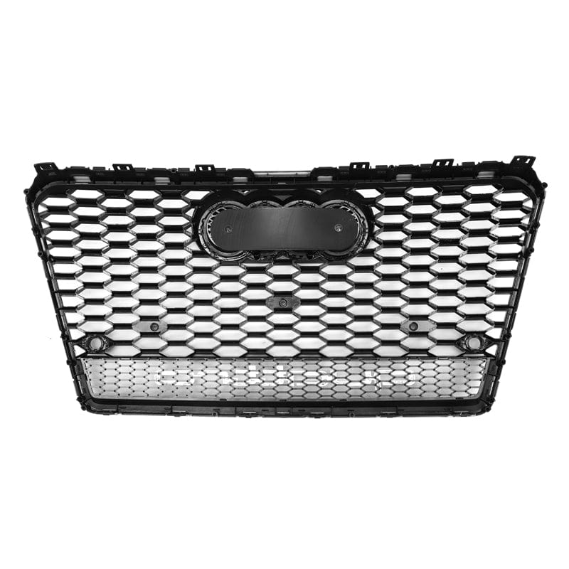 Audi A7/S7 (C7) RS7 Style Gloss Black Honeycomb Front Grille - Twenty Two Tuning Front Grille