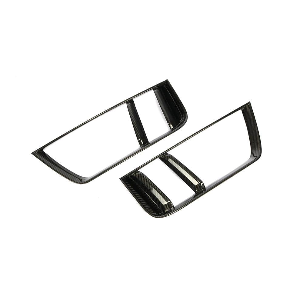 Audi R8 V10 (4S) OEM+ Performance Style Carbon Fibre Rear Vent Trims - Twenty Two Tuning Rear Canards