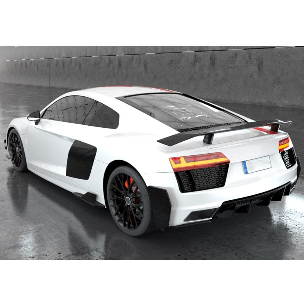 Audi R8 V10 (4S) OEM+ Performance Style Rear Carbon Fibre Side Skirts - Twenty Two Tuning Side Skirts