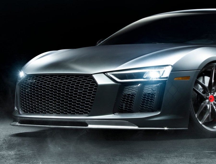 Audi R8 V10 (4S) Vorsteiner Style Carbon Fibre Front Lip Spoiler - Twenty Two Tuning Front Lip