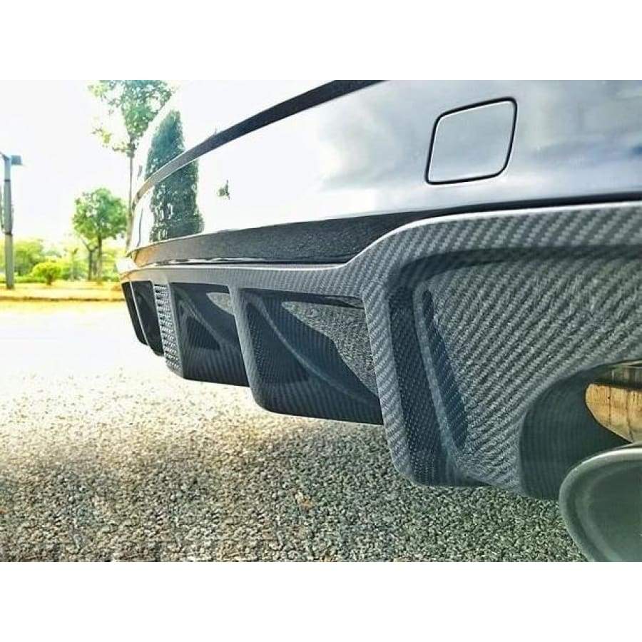 Audi RS3 (8V) Saloon ABT Style Carbon Fibre Rear Diffuser - Twenty Two Tuning Rear Diffuser
