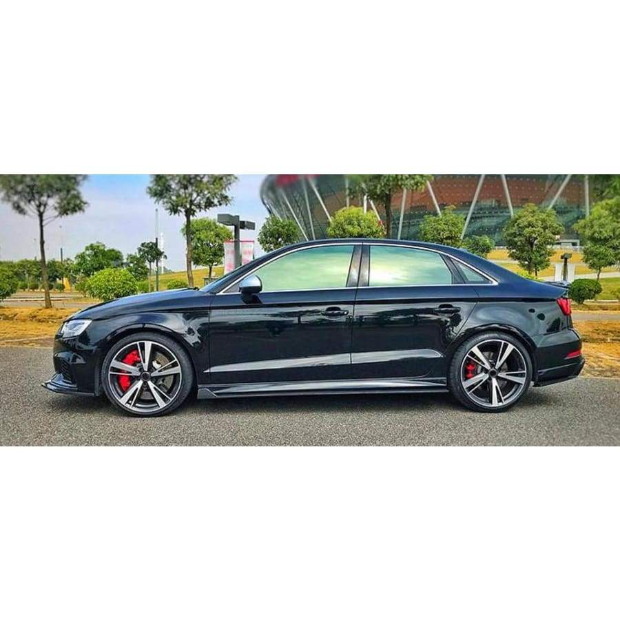 Audi RS3 (8V) Saloon Carbon Fibre Side Skirts - Twenty Two Tuning Side Skirts