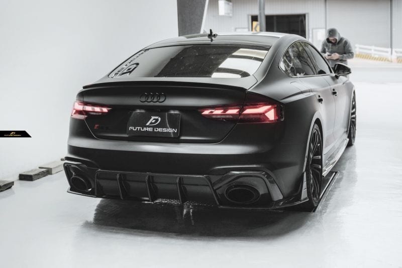 Audi RS5 Sportback (B9/B9.5) Future Design Carbon Fibre Rear Diffuser - Future Design Rear Diffuser