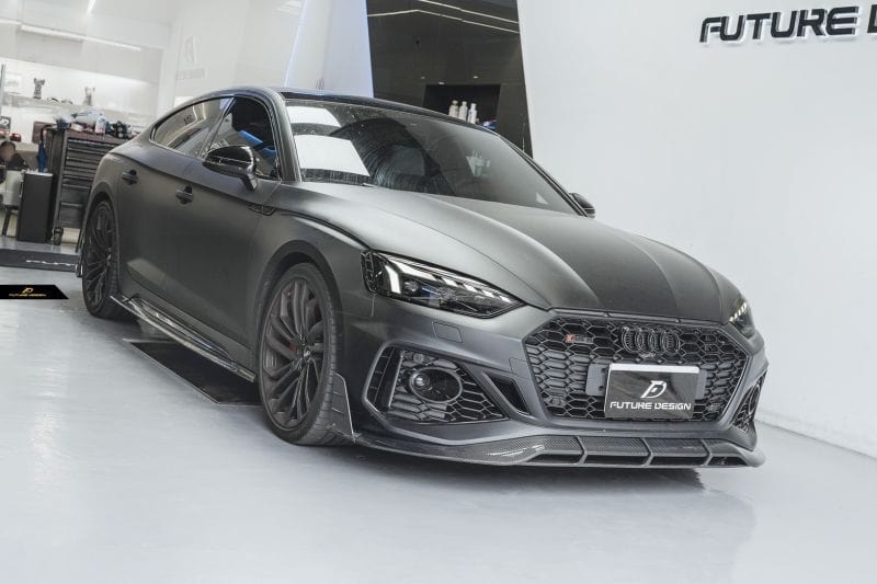 Audi RS5 Sportback (B9/B9.5) Future Design Carbon Fibre Side Skirts - Future Design Side Skirts