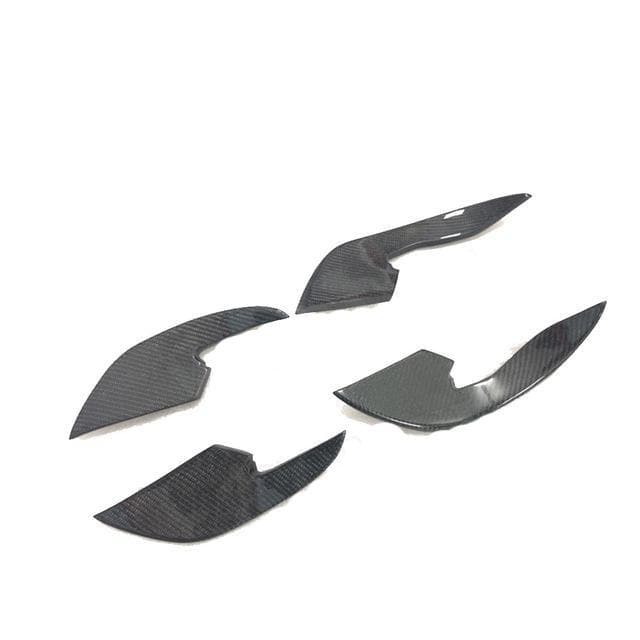 Audi RS6/RS7 (C7) ABT Style Carbon Fibre Front Bumper Canards - Twenty Two Tuning Front Canards/Bumper Inserts