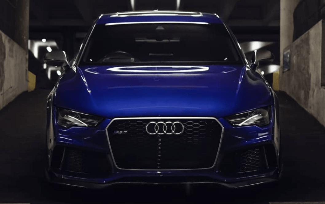 Audi RS7 (C7/C7.5) ABT Style Carbon Fibre Front Lip Spoiler - Twenty Two Tuning Front Lip