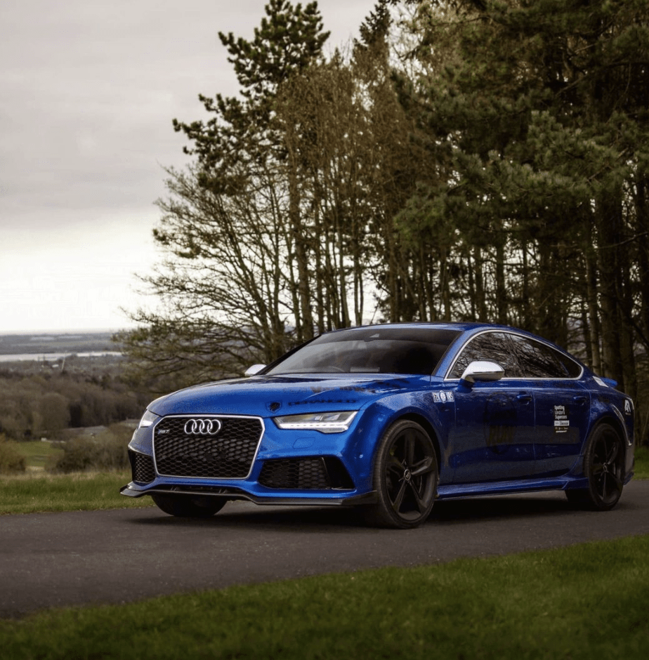 Audi RS7 (C7/C7.5) ABT Style Carbon Fibre Front Lip Spoiler - Twenty Two Tuning Front Lip