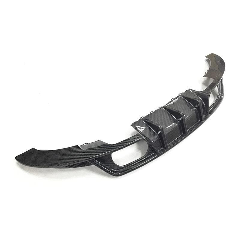 Audi TT/TTS/TTRS (MK3/8S) DTM Style Carbon Fibre Rear Diffuser - Twenty Two Tuning Rear Diffuser