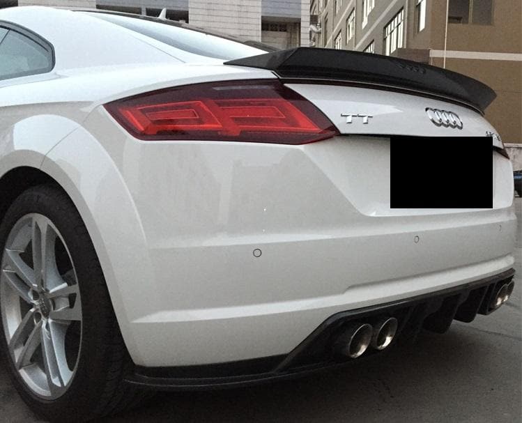 Audi TT/TTS/TTRS (MK3/8S) DTM Style Carbon Fibre Rear Diffuser - Twenty Two Tuning Rear Diffuser