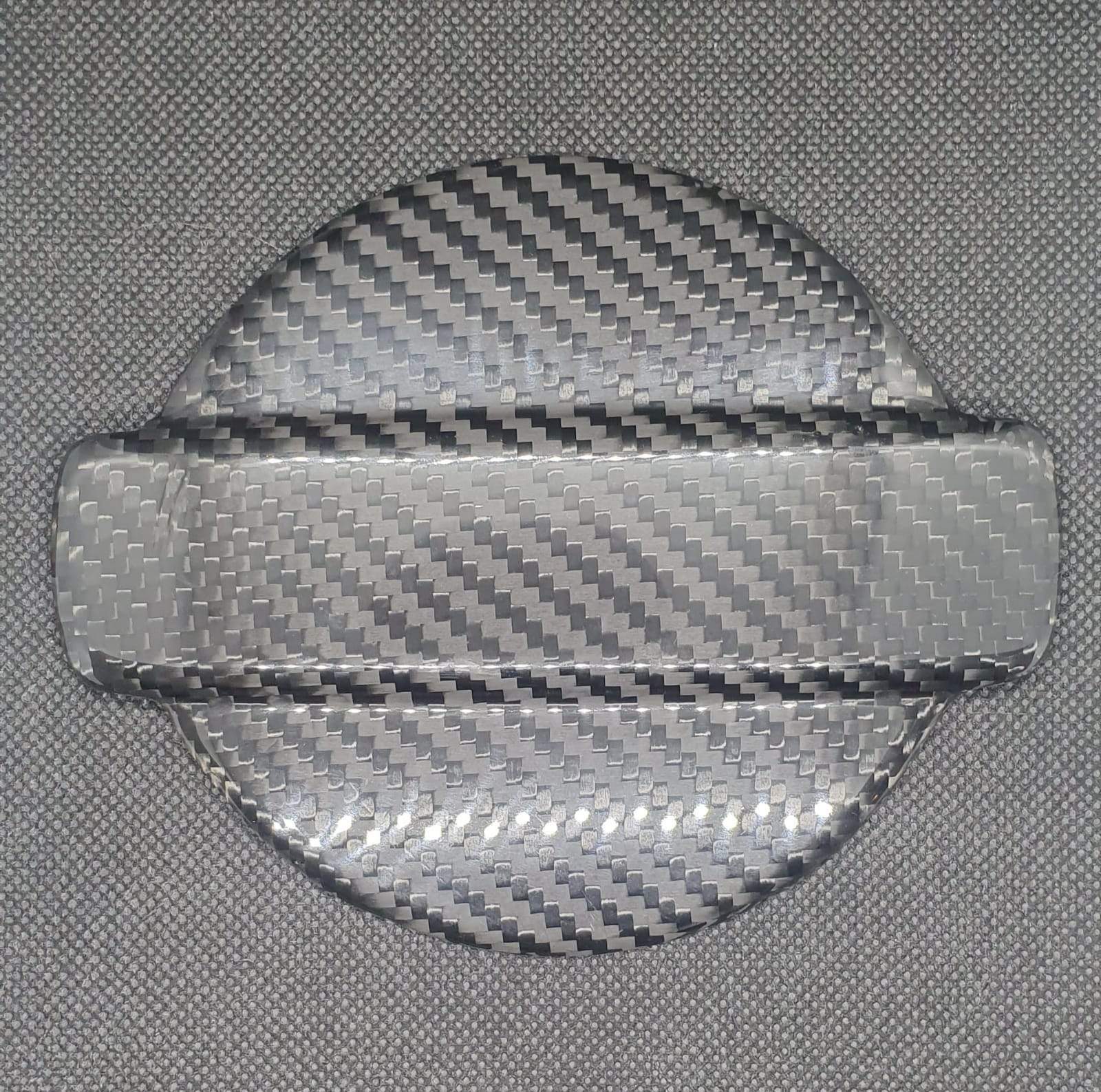 Audi TT/TTS/TTRS (MK3/8S) OEM+ Carbon Fibre Fuel Flap Cover - Twenty Two Tuning Fuel Cap Cover