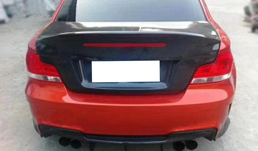BMW 1 Series/1M (E82) CSL Style Carbon Fibre Rear Trunk/Tailgate - Twenty Two Tuning Trunk/Boot Complete