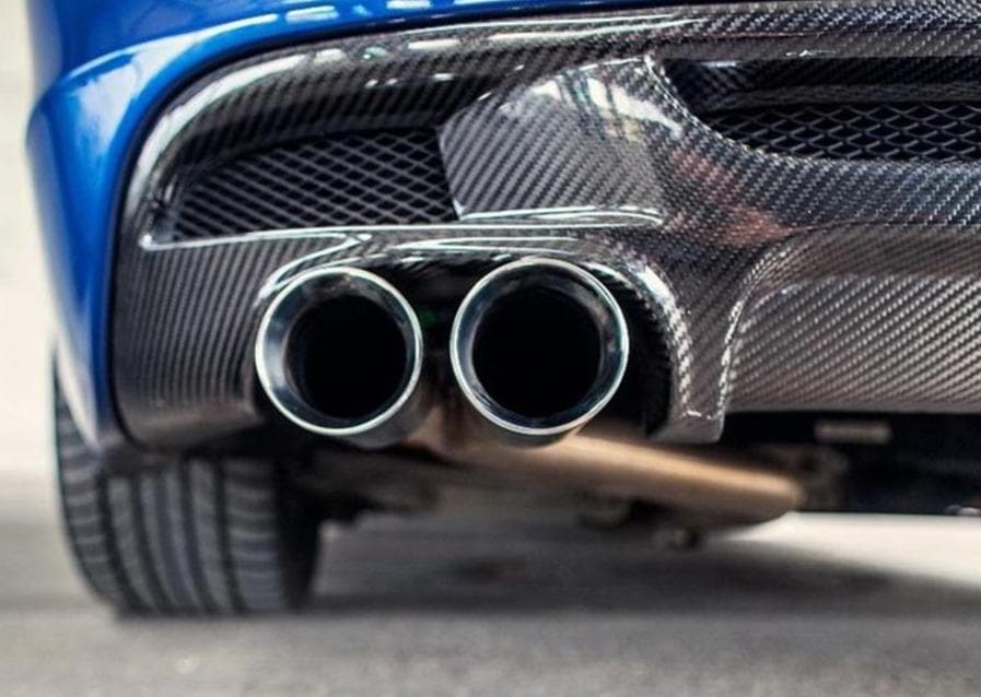 BMW 1 Series (E82) M Tech Style Carbon Fibre Rear Diffuser - Twenty Two Tuning Rear Diffuser